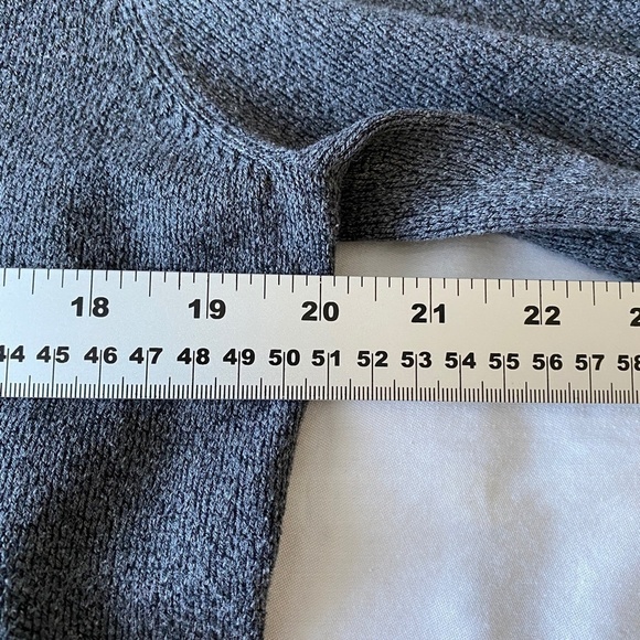 Maison Jules Women's 3/4 Sleeve Gray Long Sleeve Jersey Knit‎ Tee Size X-large - Picture 8 of 11